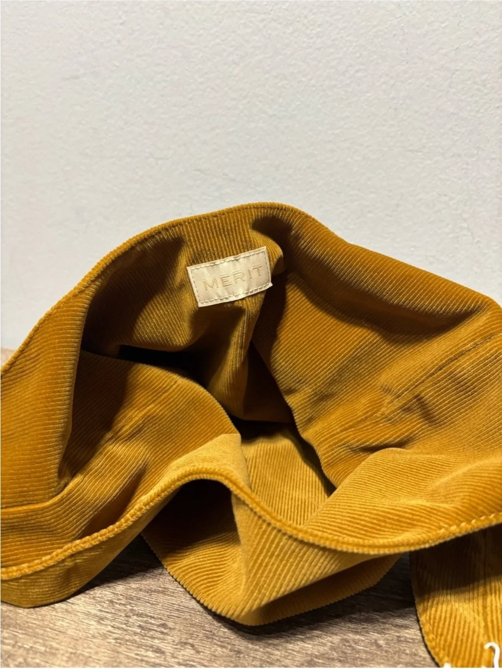 NEW Merit Corduroy Knot Beauty Bag